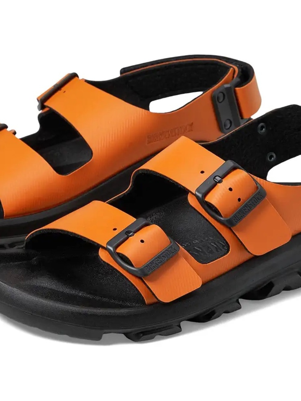 Birkenstock Men's Mogami Terra Oasis Burnt Orange Sandals Size 44 EU